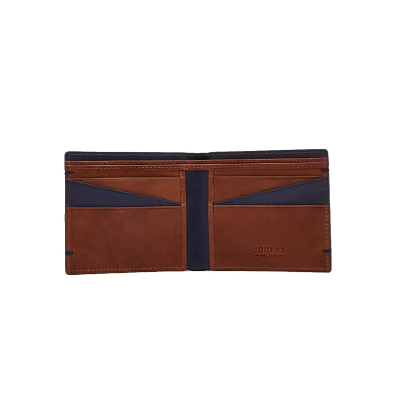 Joules Tillman Leather Wallet in Brown-1