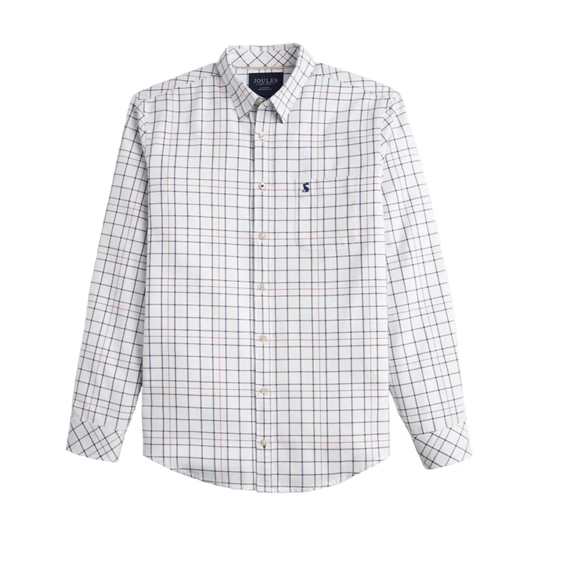Joules Welford Classic Shirt in White