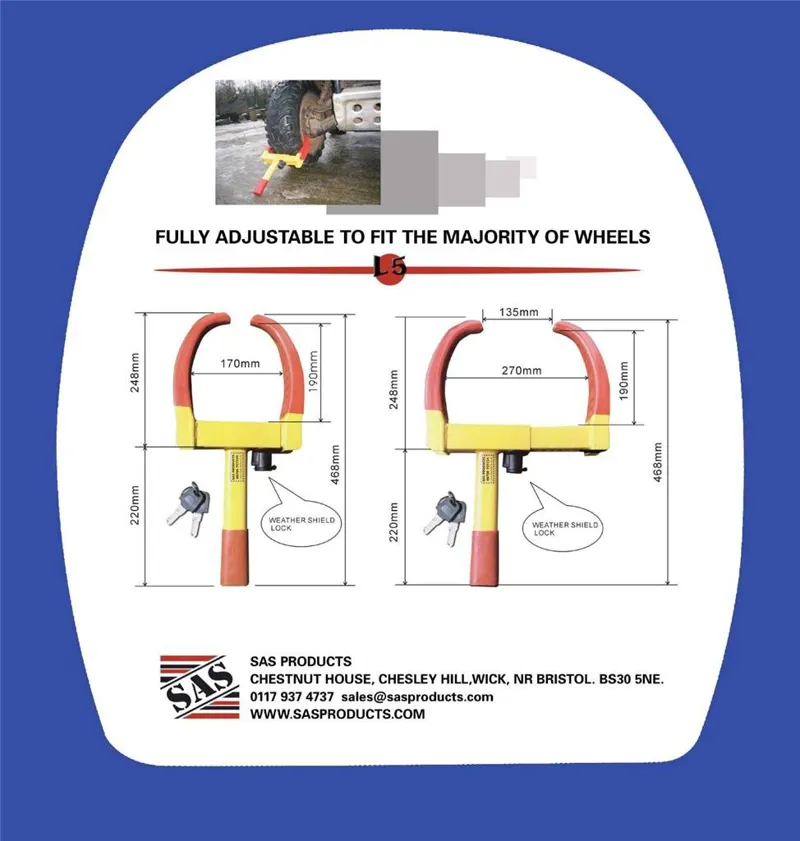 SAS L5 Wheel Clamp-2