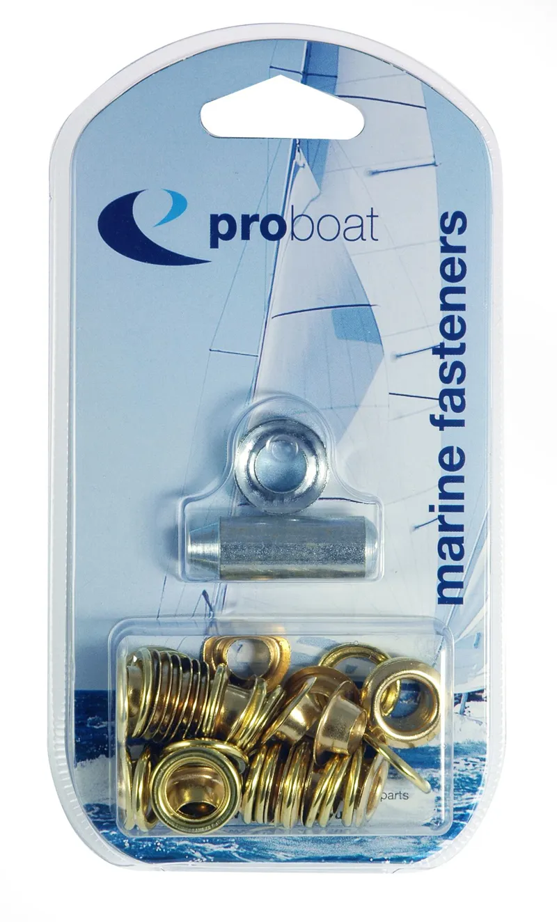 Brass Eyelets Pack 3/8 inch - 25 Pack