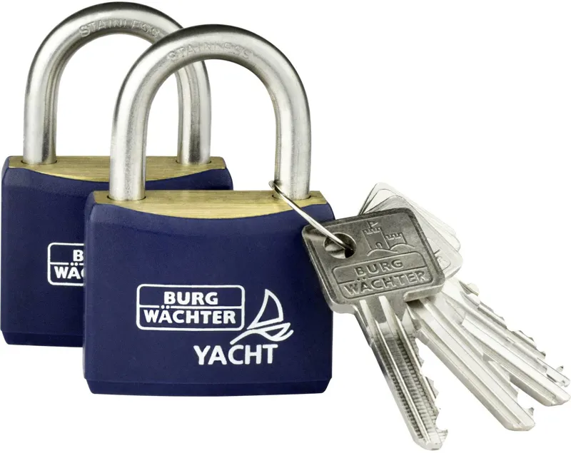 Yacht Padlock - 40mm - 2 Pack