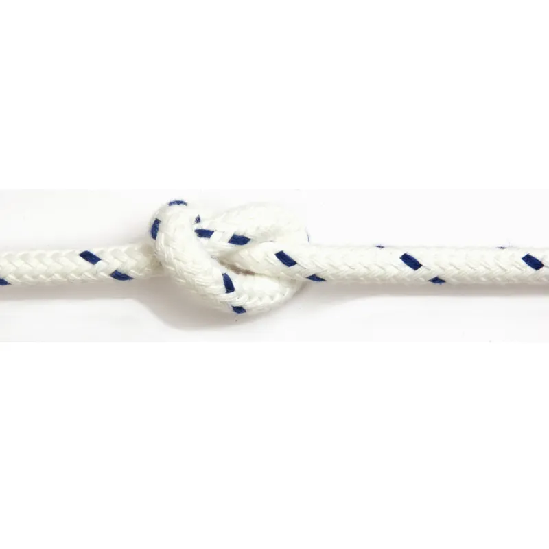 Matt Polyester White Blue Fleck