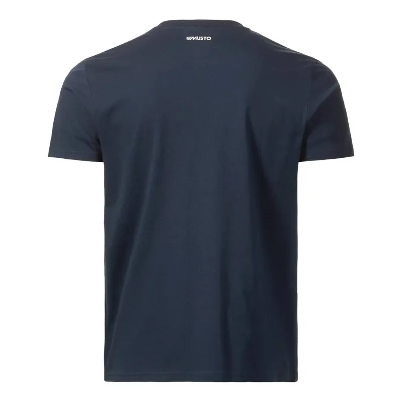 Musto Logo Navy T-Shirt-2