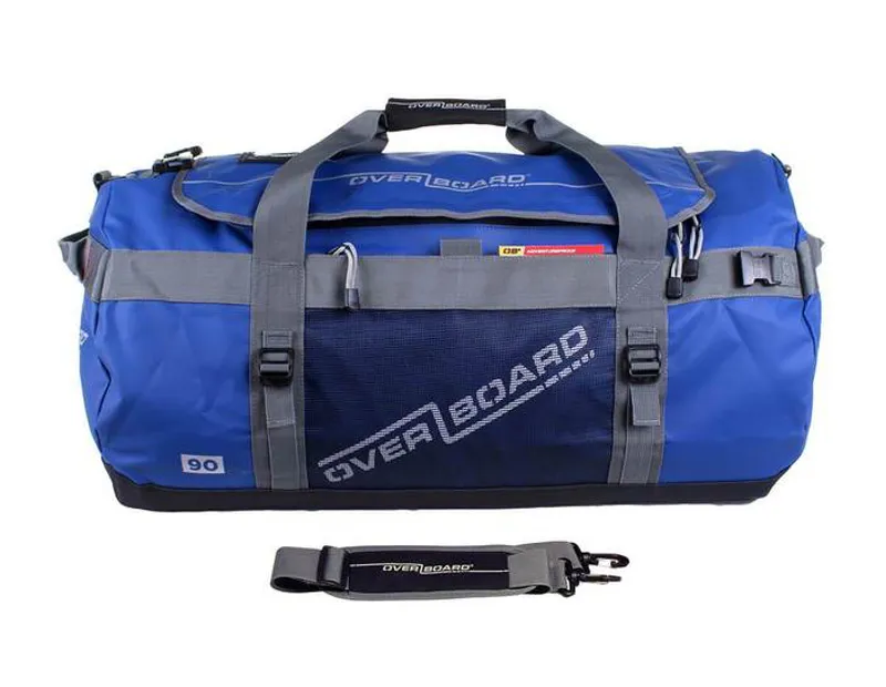 Overboard 90 Litre Adventure Duffel Bag in Blue-1