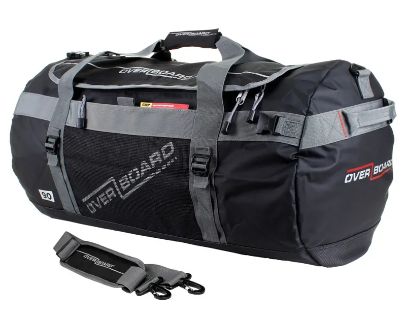 Overboard Adventure 90L Duffel Bag in Black