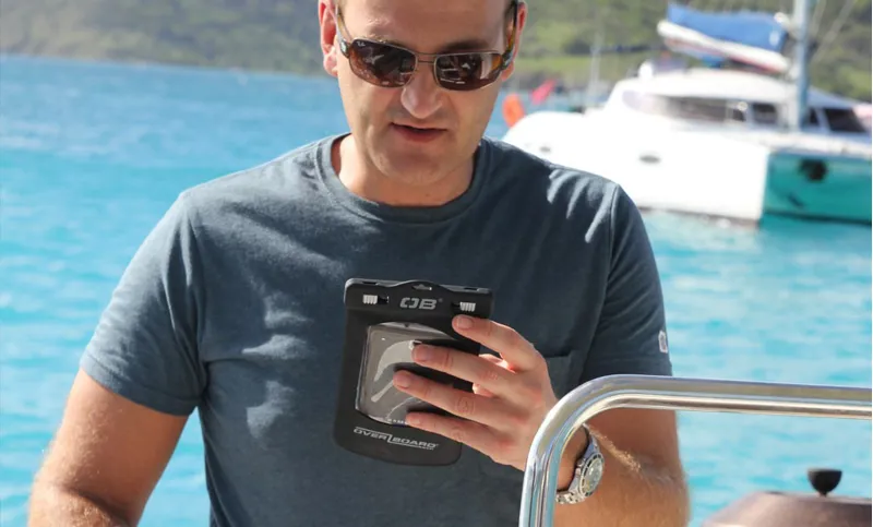 Overboard Waterproof Large Phone Case Black-7