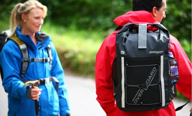 Overboard Pro Sport 30 Litre Waterproof Backpack Black-6