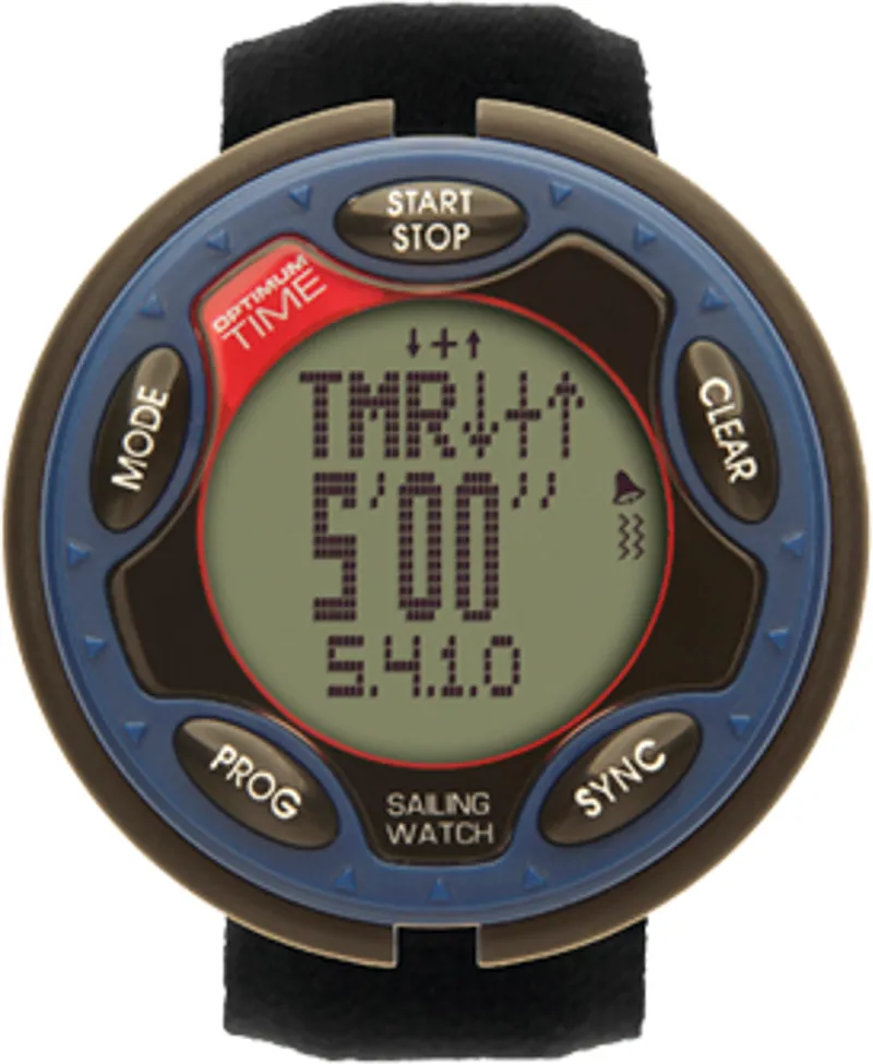Optimum Time OS1454R Race Watch in Navy Blue
