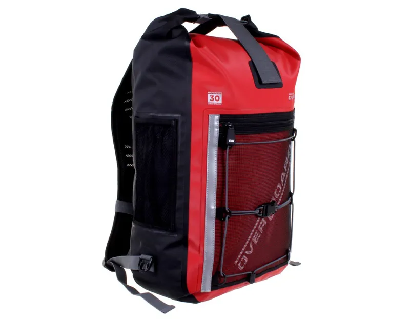 Overboard Pro Sport 30 Litre Waterproof Backpack in Red-1