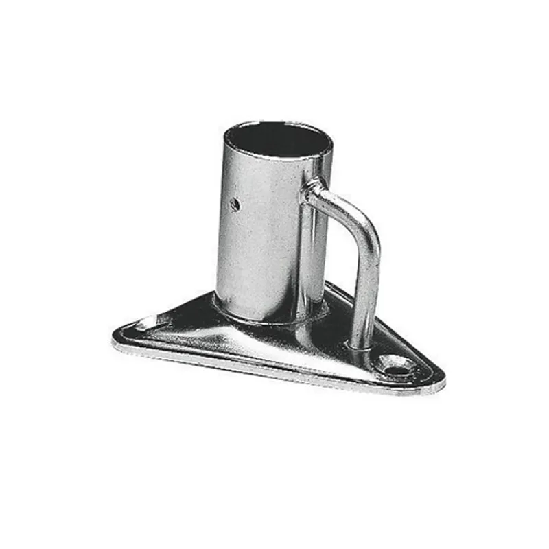 Stanchion Base Stainless Steel - 25mm