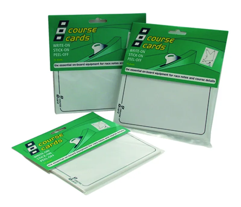 Course Cards White - 15 Pack