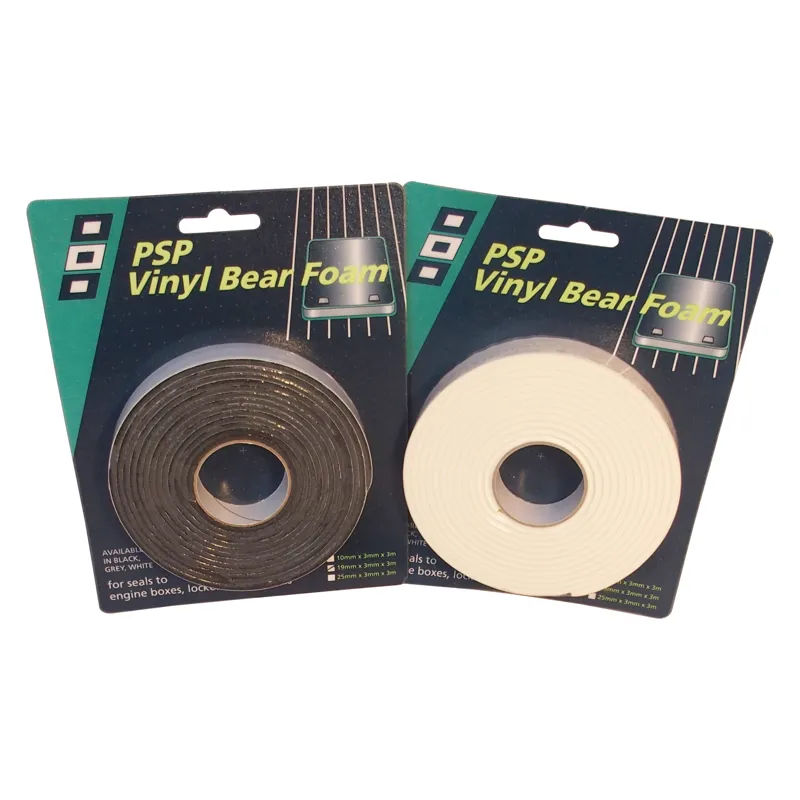 Vinyl Foam Tape Black 25mm x 3mm x 3m-1
