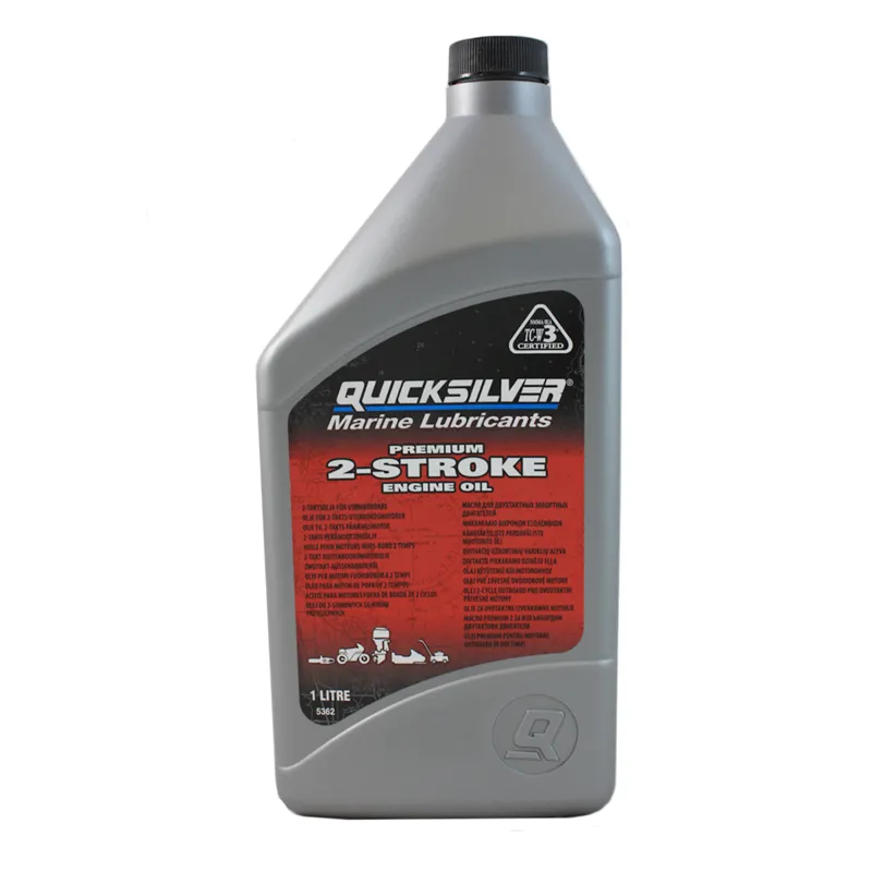 Quicksilver Premium 2-Stroke Engine Oil - 1 Litre