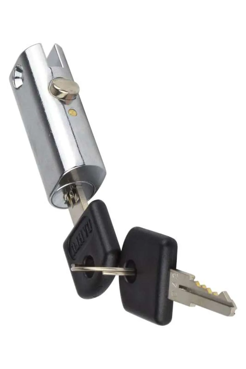 Replacement Oval Barrel Lock for SAS HD1 Trailer Clamp Supaclamp with 2 keys-1