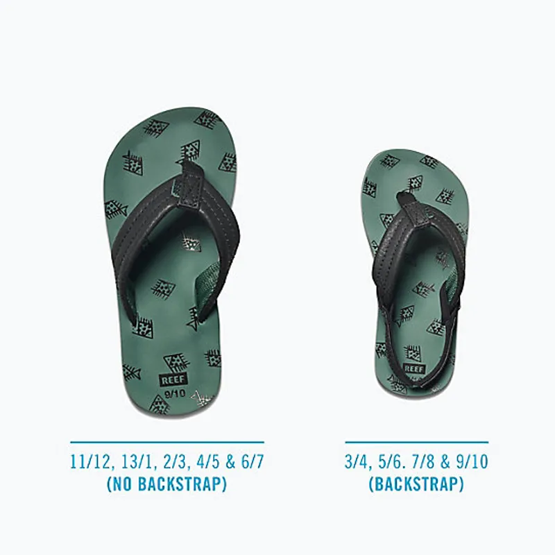 Reef Ahi Childrens Flip Flops-4
