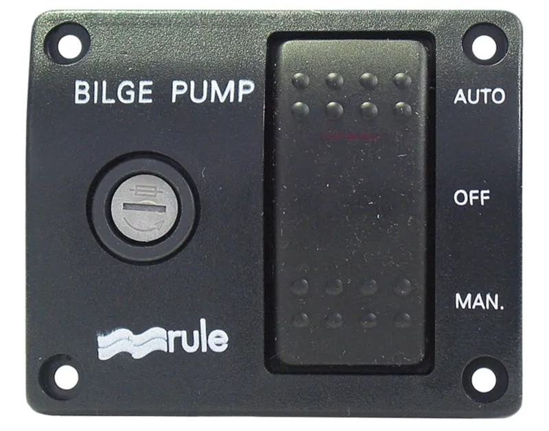 Rule 3 Way Bilge Pump Rocker Switch