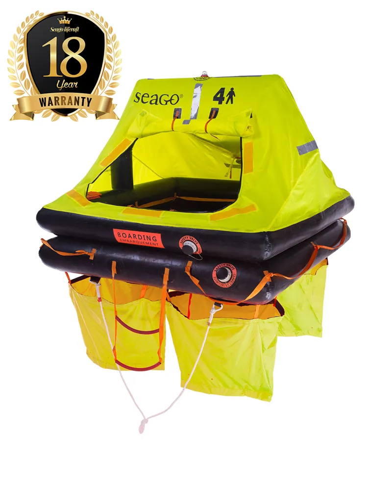 Seago Sea Cruiser ISO 9650-2 Leisure Life Raft - Canister-1