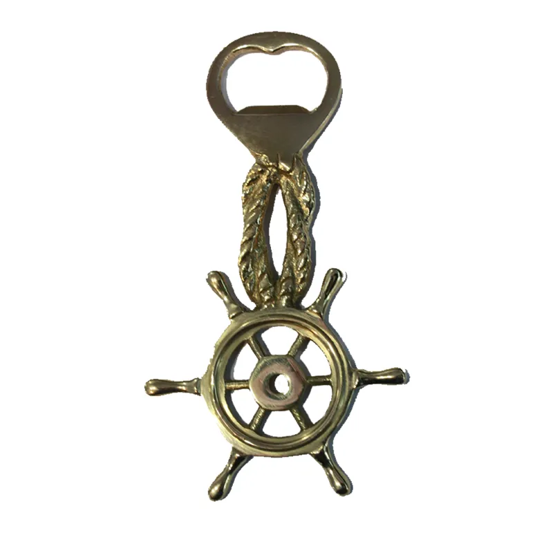 Nautical Themed Brass Bottle Opener-2