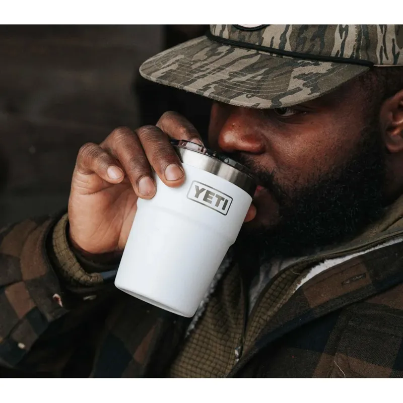 Yeti Rambler 16oz Stackable Olive King Crab-7
