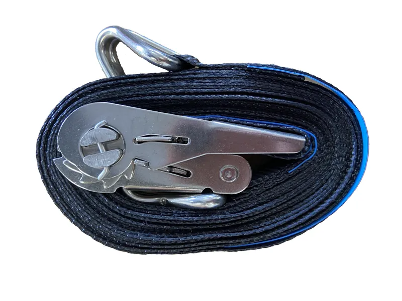 Stainless Steel Webbing Ratchet Strap 25mm x 6m