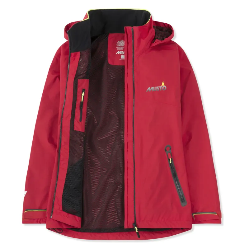 Musto BR1 Womens Inshore Jacket in Red