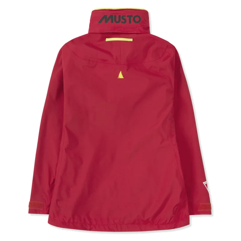 Musto BR1 Womens Inshore Jacket in Red-1