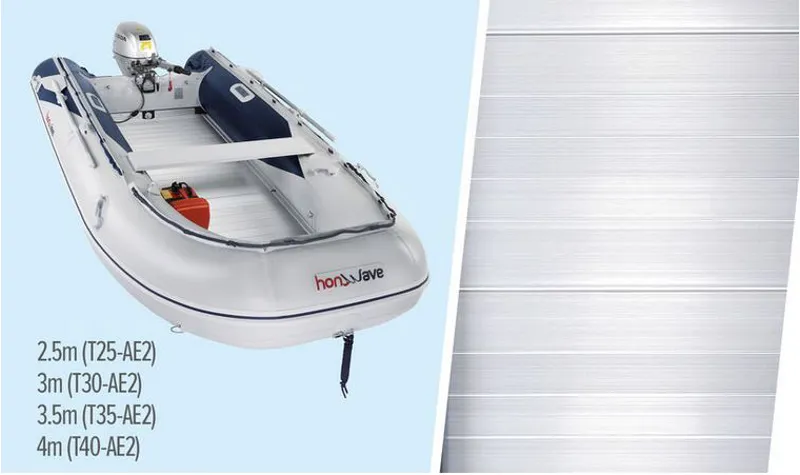 Honwave T40 AE3 4.0m Alu Floor+Air Keel-8