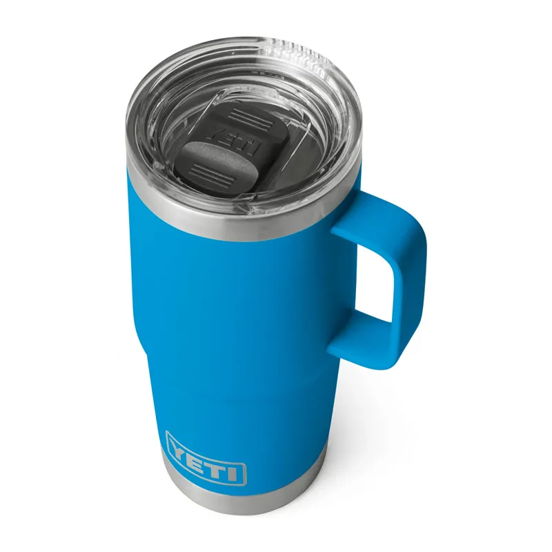 Yeti Rambler Travel Mug 20oz Big Wave Blue-1