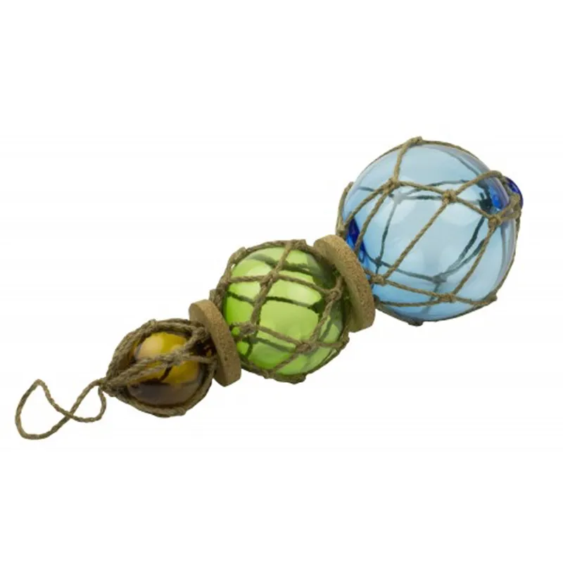 Triple Glass Fishing Float