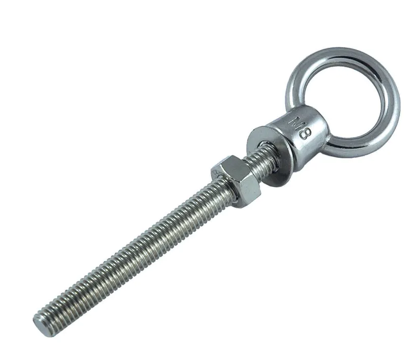 Commercial Eye Bolt M6mm x 80mm
