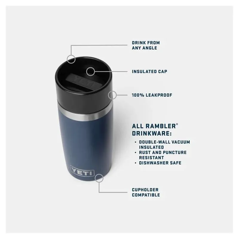 Yeti Rambler 12oz Travel Bottle Olive King Crab-3