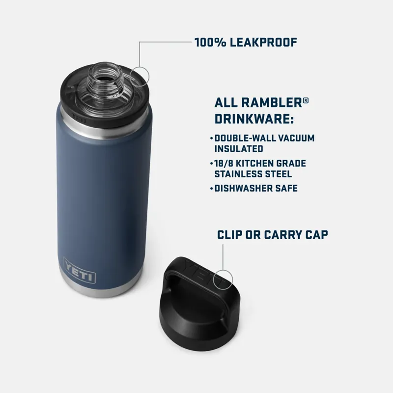 Yeti Rambler 26oz with Chug Cap Riverhead Green-3