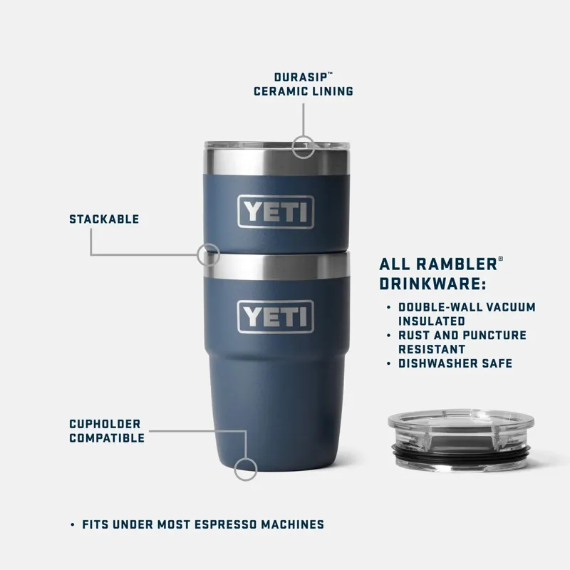 Yeti 8oz Stackable Tumbler Tahini-9