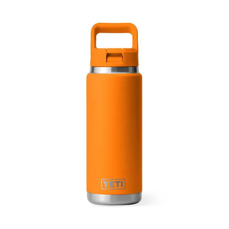 Yeti Rambler 26oz Straw Bottle King Crab Orange-2