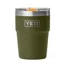 Yeti Rambler 16oz Stackable Olive King Crab