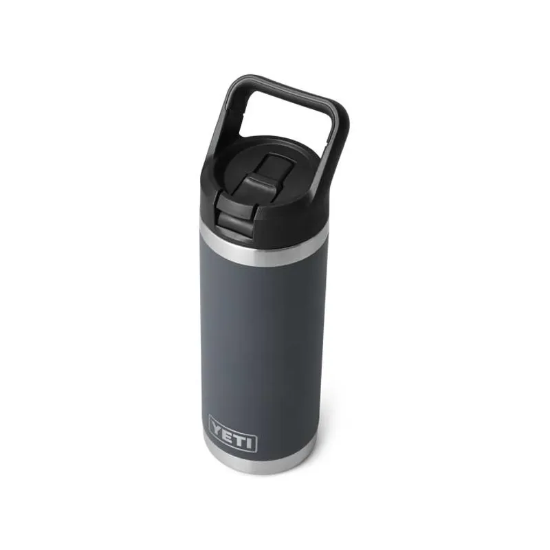 Yeti Rambler 18oz Straw Bottle Charcoal-1