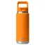 Yeti Rambler 26oz Straw Bottle King Crab Orange