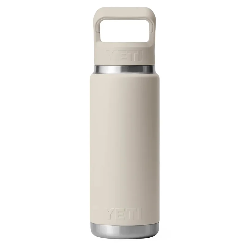 Yeti Rambler 26oz Straw Bottle Caper Taupe-1