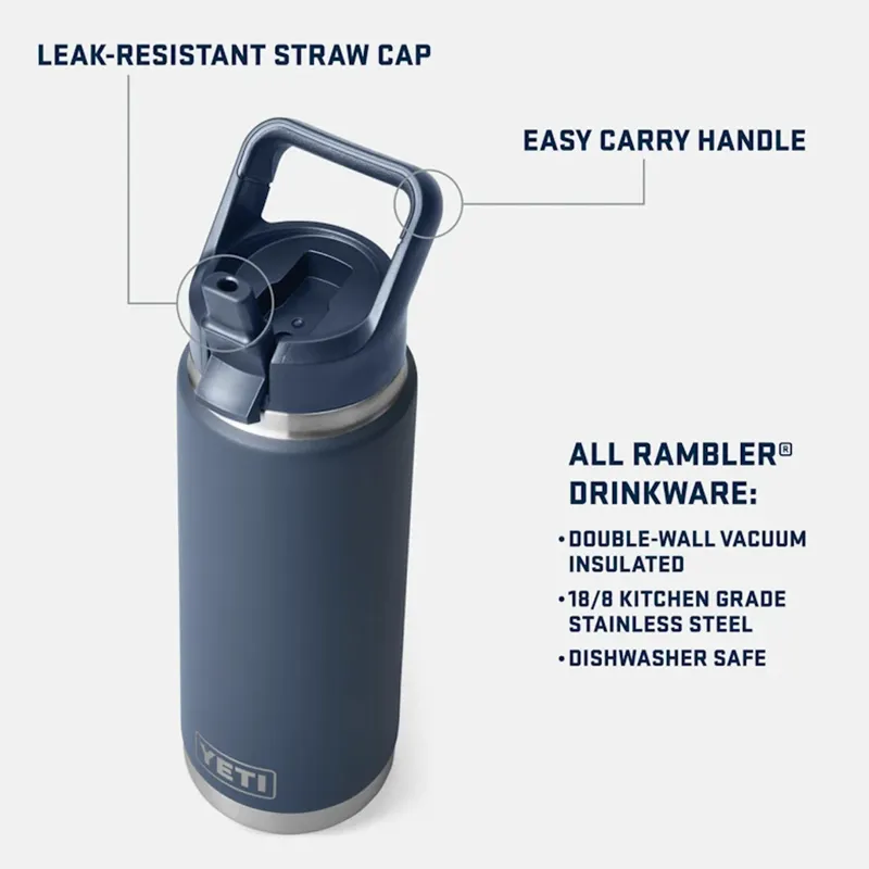 Yeti Rambler 26oz Straw Bottle Pace Purple-6