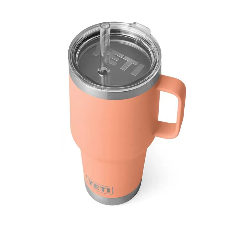 Yeti Rambler 35oz Straw Mug Lowcountry Peach-1