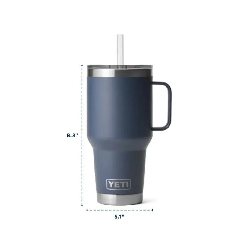 Yeti Rambler 35oz Straw Mug Lowcountry Peach-3