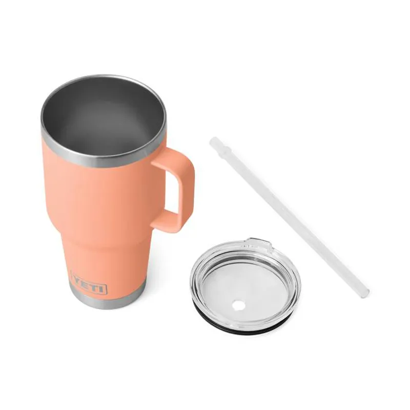 Yeti Rambler 35oz Straw Mug Lowcountry Peach-2