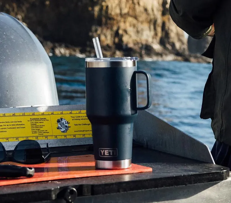 Yeti Rambler 35oz Straw Mug Cherry Blossom-1