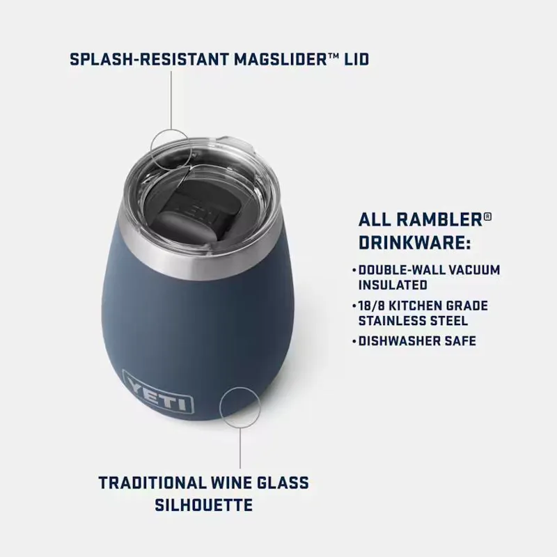 Yeti Rambler 10oz Wine Tumbler UltraViolet-4