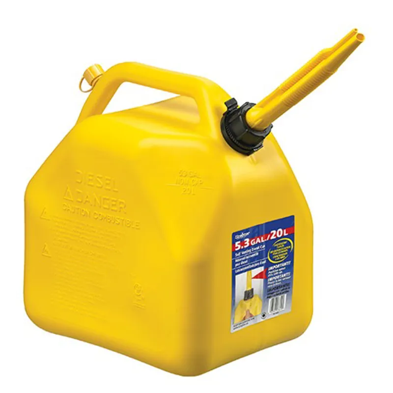 Scepter 20L Dumpy Yellow Jerrycan