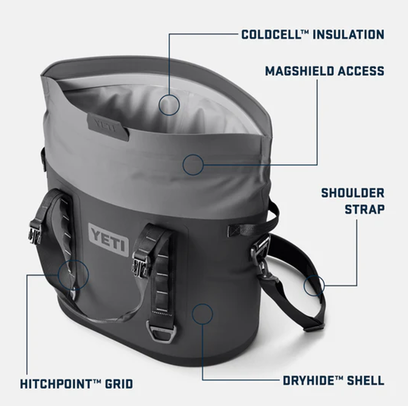 Yetti Hopper M30 Shoulder Cooler Agave Teal-3