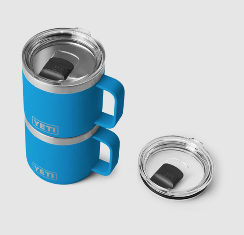 YETI RAMBLER 14 OZ MUG - Big Wave Blue-1
