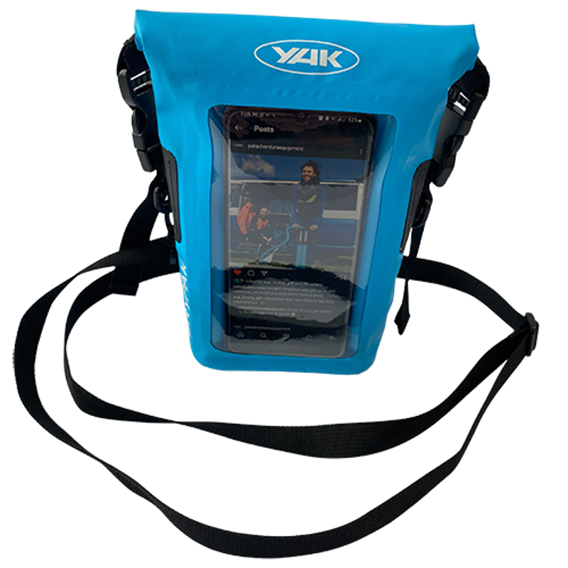 Yak Blue Dry Phone Pouch-2